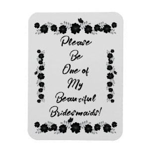 Gothic Wedding Magnet