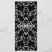 Gothic Wedding Menükarte (Rückseite)