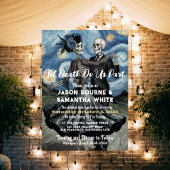 Gothic Wedding Niedlich Skeletons Dance Van Gogh S Einladung