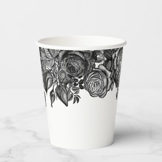 Gothic Wedding Pappbecher (Rückseite)