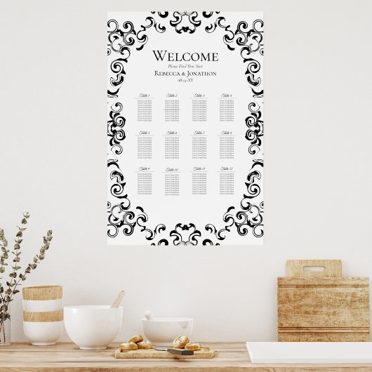 Gothic Wedding Poster (Küche)