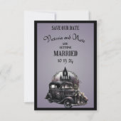 Gothic Wedding Save the Date (Vorderseite)