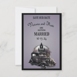 Gothic Wedding Save the Date
