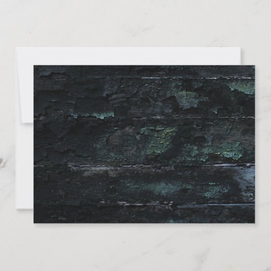 Gothic Wedding Save The Date (Rückseite)