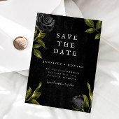 Gothic Wedding Save The Date