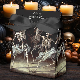 Gothic Wedding Skeletts Geschenkschachtel