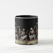 Gothic Wedding Skeletts Tasse (Zentrum)