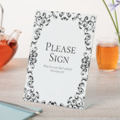 Gothic Wedding Sockelschild (In Situ)