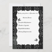 Gothic Wedding Theme UAWG Einladung (Vorderseite)