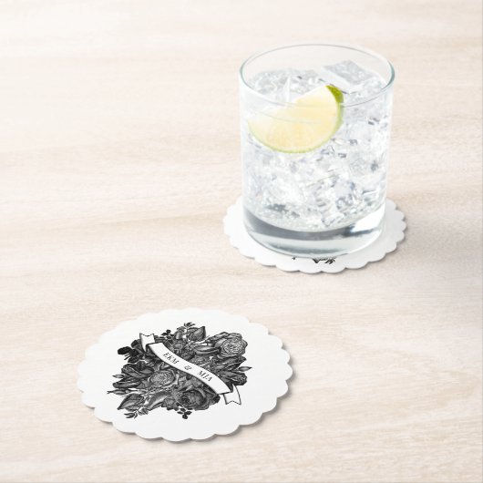 Gothic Wedding Untersetzer (Vor Ort)