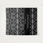 Gothic Wedding Wandteppich (Vorderseite (Horizontal))