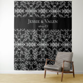 Gothic Wedding Wandteppich (Beispiel)