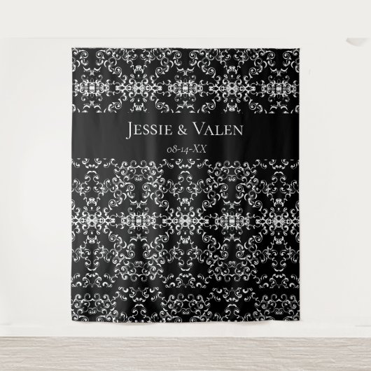 Gothic Wedding Wandteppich (Vorderseite)