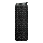 Gothic Wedding Winged Heart Gemustert Thermosbecher (Nach links gedreht)