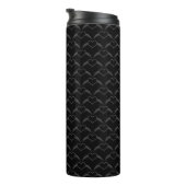 Gothic Wedding Winged Heart Gemustert Thermosbecher (Nach rechts gedreht)