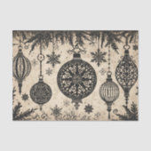 Gothic Weihnachten Tissue Paper Decoupage Seidenpapier (Vorderseite)