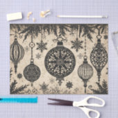 Gothic Weihnachten Tissue Paper Decoupage Seidenpapier (Handwerk)