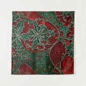 Gothic Weihnachtsbände Wandteppich (Vorderseite)