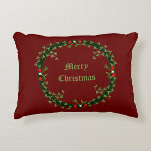 Gothic Weihnachtskraut Custom Double Side Dekokissen