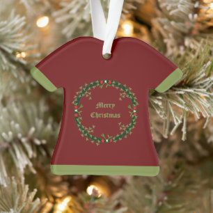 Gothic Weihnachtskraut Custom Double Side Ornament