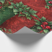 Gothic Weihnachtswrapping Paper Geschenkpapier (Ecke)