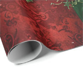 Gothic Weihnachtswrapping Paper Geschenkpapier (Rolleneckpunkt)