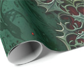 Gothic Weihnachtswrapping Paper Geschenkpapier (Rolleneckpunkt)