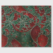 Gothic Weihnachtswrapping Paper Geschenkpapier (Flach)