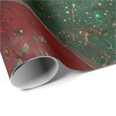 Gothic Weihnachtswrapping Paper Geschenkpapier (Rolleneckpunkt)