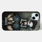 Gothic Whimsical Fairy Dark Fantasy Personalisiert Case-Mate iPhone Hülle (Rückseite (Horizontal))