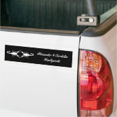 Gothic White Wedding Scorpions Custom Autoaufkleber (Auf Lkw)