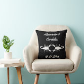 Gothic White Wedding Scorpions Custom Kissen (Stuhl )
