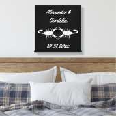 Gothic White Wedding Scorpions Custom Leinwanddruck (Insitu (Schlafzimmer))
