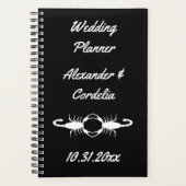 Gothic White Wedding Scorpions Custom Planer (Vorderseite)