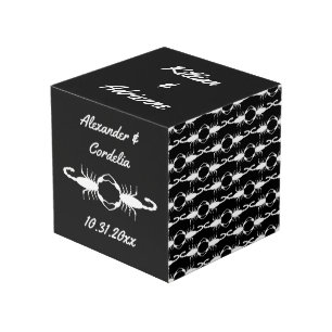 Gothic White Wedding Scorpions Maßanfertigung Würfel