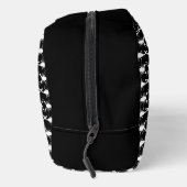 Gothic White Wedding Skorpions Custom Mit Monogram Waschbeutel (Rechts)