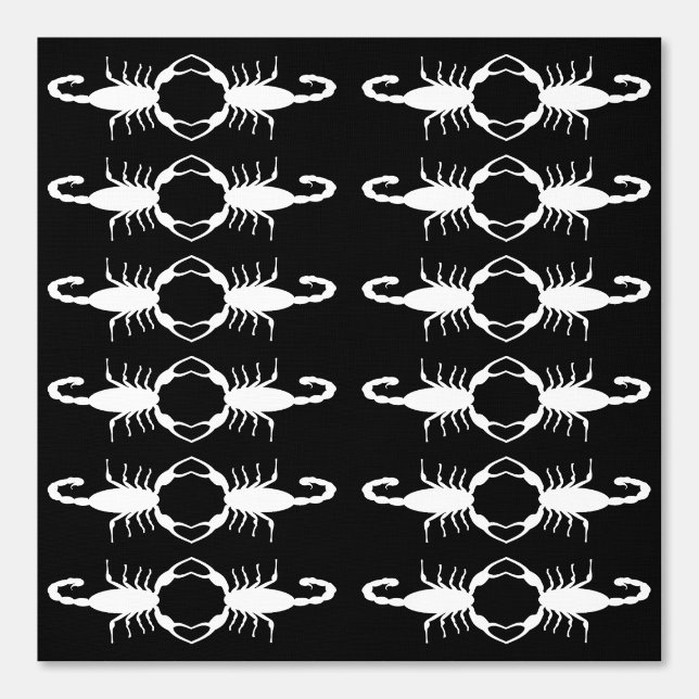 Gothic White Wedding Skorpions Gemustert Tapete (Vorderseite)