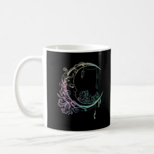 Gothic Wicca Crescent Pastel Goth Moon Kaffeetasse