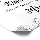 Gothic Wie viele Kisses Brautparty Game Poster (Ecke)