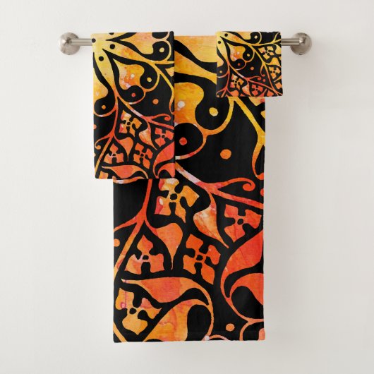 Gothic Window Rainbow Pride Badhandtuch Set (Insitu)