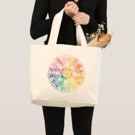 Gothic Window Rainbow Pride Jumbo Stoffbeutel