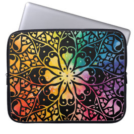 Gothic Window Rainbow Pride Laptopschutzhülle