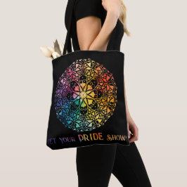 Gothic Window Rainbow Pride Tasche