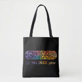 Gothic Window Rainbow Pride Tasche (Vorderseite)