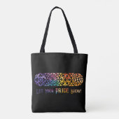 Gothic Window Rainbow Pride Tasche (Rückseite)