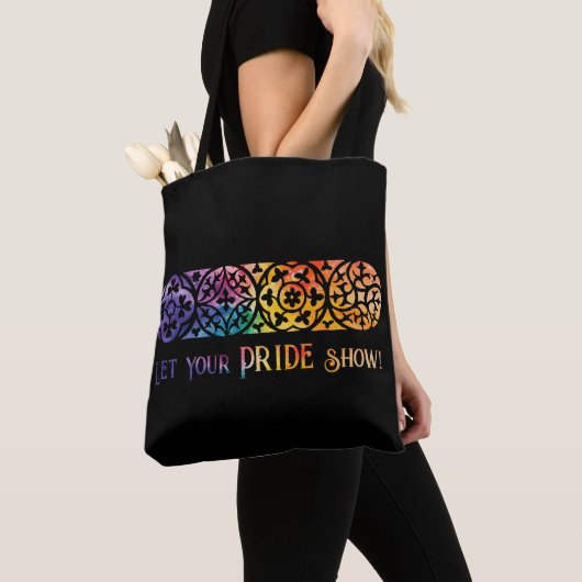 Gothic Window Rainbow Pride Tasche (Von Nahem)