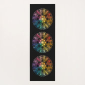 Gothic Window Rainbow Pride Yogamatte (Rückseite)