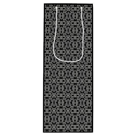 GOTHIC Wine Gift Bag Geschenktüte Für Weinflaschen (Vorderseite)