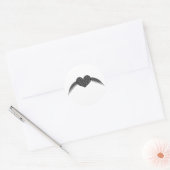 Gothic Winged Liebe Heart Sticker (Umschlag)