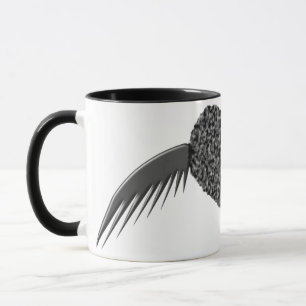 Gothic Winged Liebe Tasse